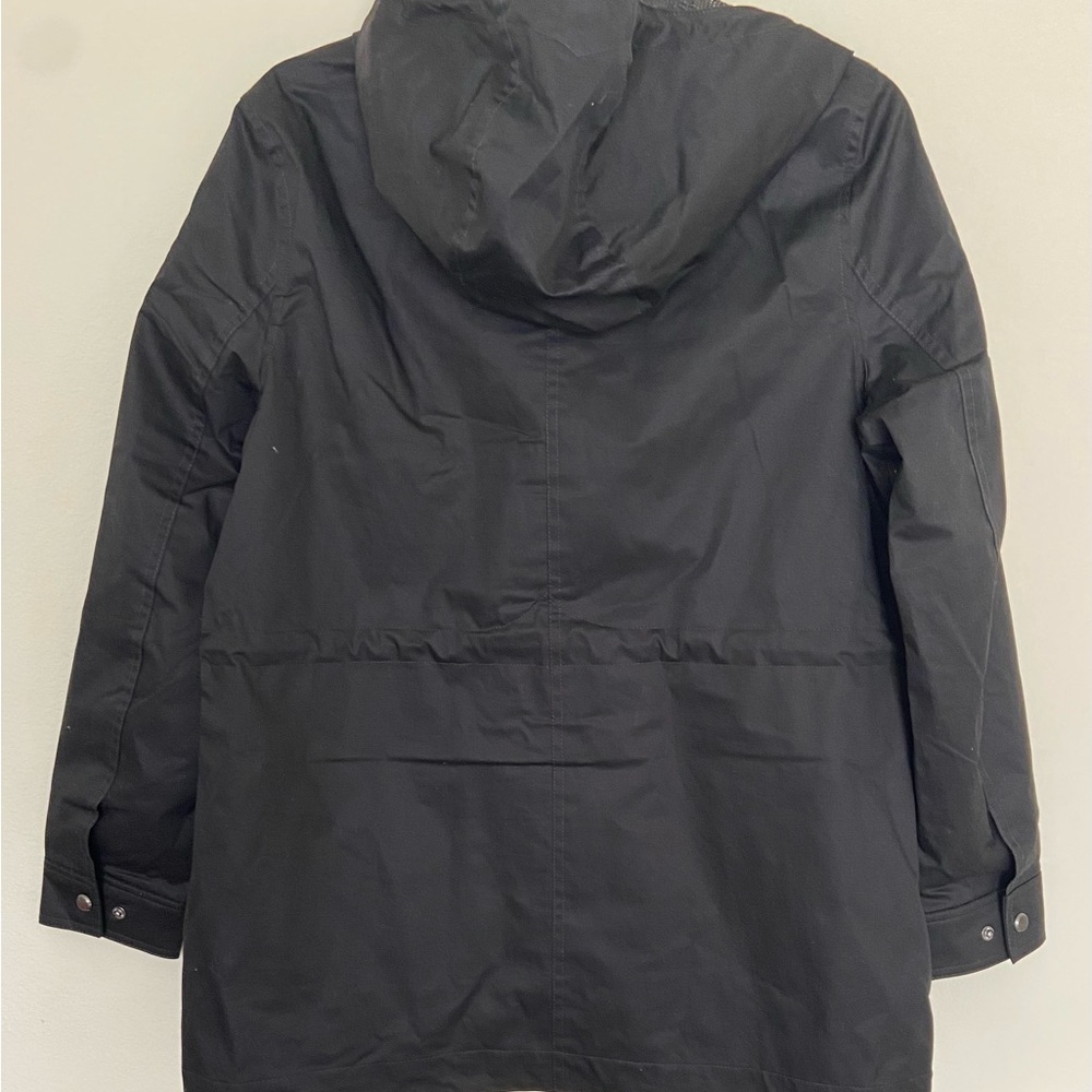 Hunter Ladies' Rain Jacket Water Resistant Cotton Smock. - Picture 4 of 16